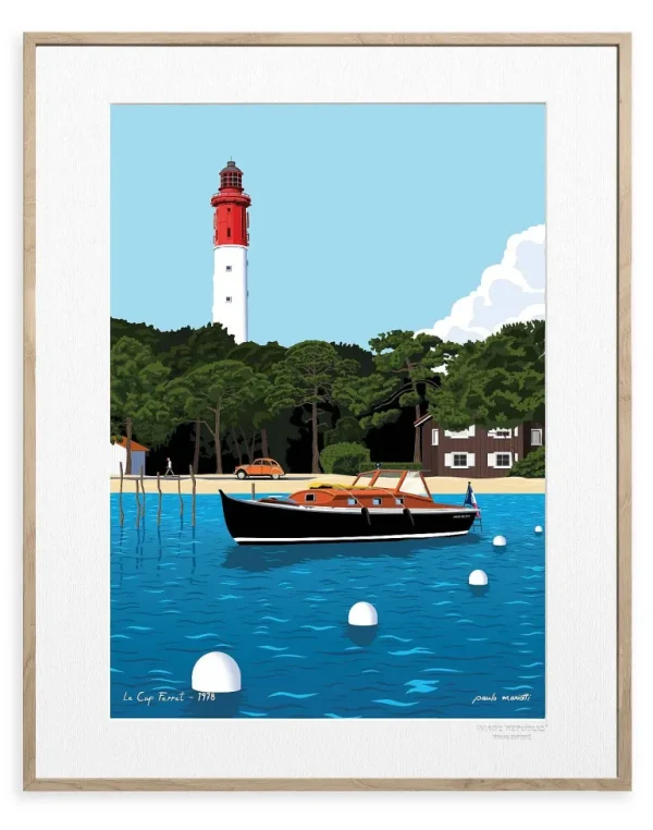 Affiche Mariotti - Cap Ferret-IMAGE REPUBLIC Flash Sale