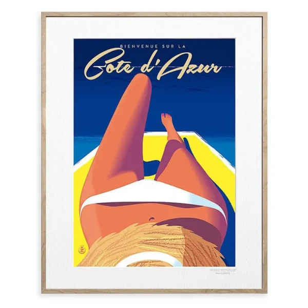 Affiche Monsieur Z - Cote D'Azur-IMAGE REPUBLIC Cheap