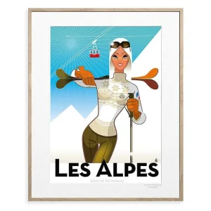 Affiche Monsieur Z - L'Ecole De Ski-IMAGE REPUBLIC Cheap