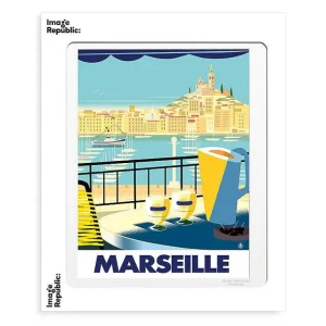 Affiche Monsieur Z - Marseille Apero-IMAGE REPUBLIC New