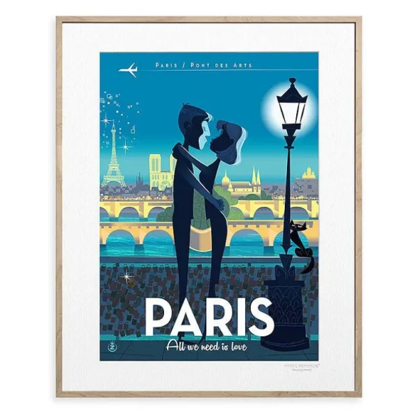 Affiche Monsieur Z - Paris Love-IMAGE REPUBLIC Sale