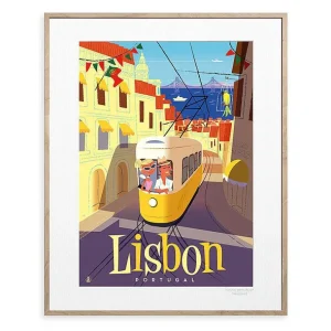 Affiche Monsieur Z - Tram Lisbon-IMAGE REPUBLIC Clearance