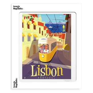 Affiche Monsieur Z - Tram Lisbon-IMAGE REPUBLIC Clearance