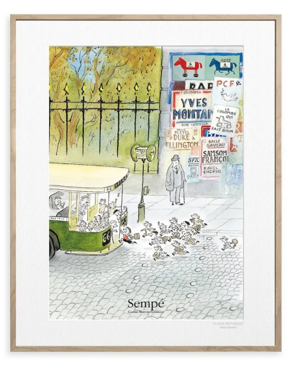 Affiche Sempe - Bus-IMAGE REPUBLIC Clearance