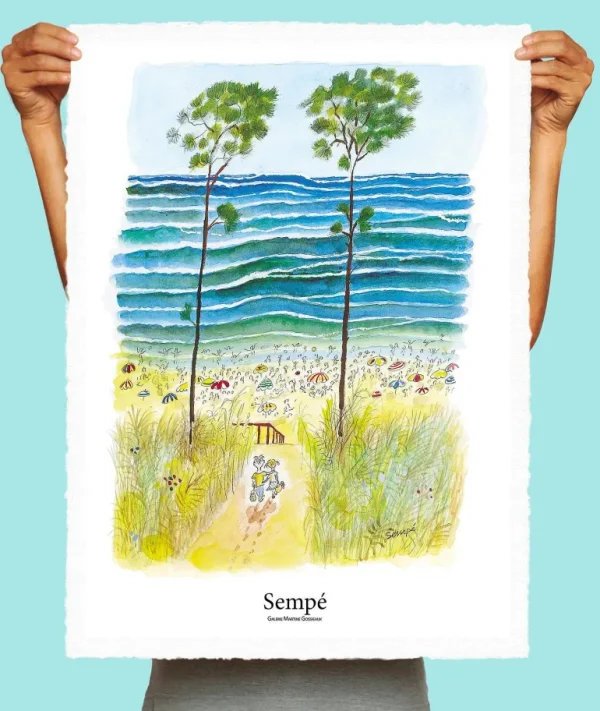 Affiche Sempe - Ocean Couple-IMAGE REPUBLIC Online