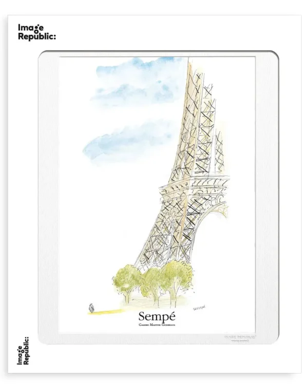 Affiche Sempe - Tour Eiffel-IMAGE REPUBLIC Cheap