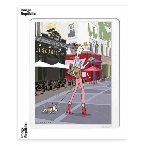 Affiche Soledad - Paris Montorgueil Etienne Marcel-IMAGE REPUBLIC Clearance