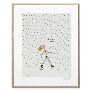 Affiche Soledad - Pluie-IMAGE REPUBLIC Store