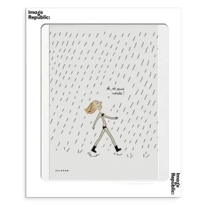 Affiche Soledad - Pluie-IMAGE REPUBLIC Store