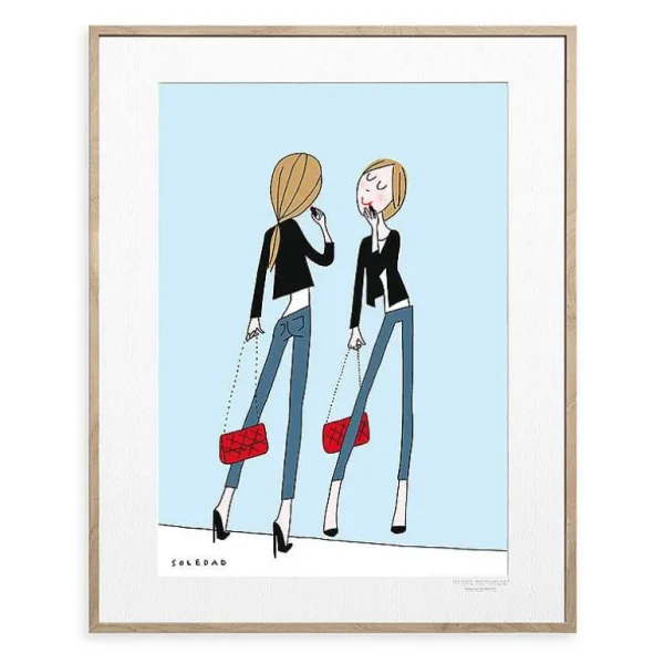 Affiche Soledad - Rouge A Levres-IMAGE REPUBLIC Flash Sale