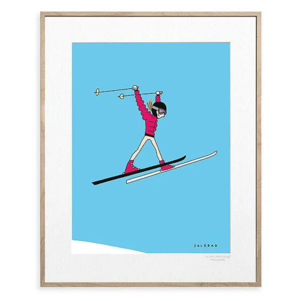 Affiche Soledad - Saut Ski-IMAGE REPUBLIC Clearance