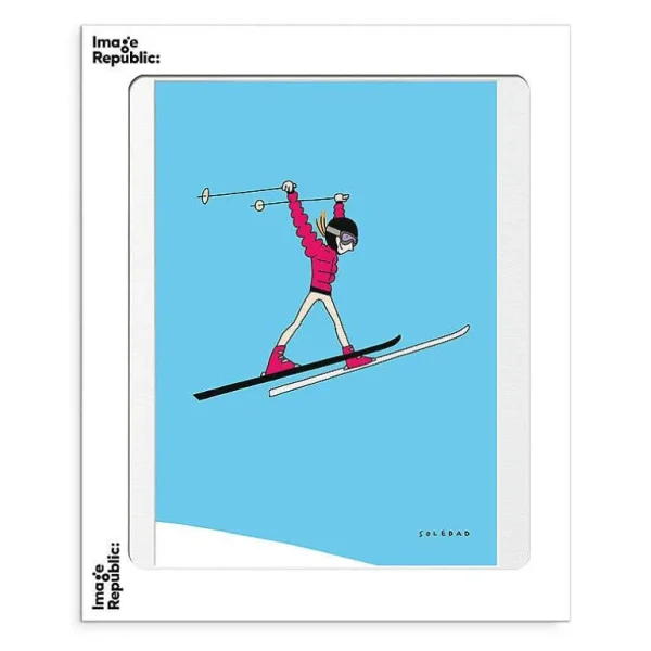 Affiche Soledad - Saut Ski-IMAGE REPUBLIC Clearance