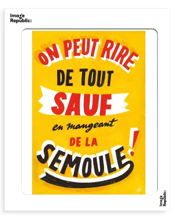 Affiche Toque Freres - Semoule-IMAGE REPUBLIC Flash Sale