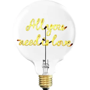 Ampoule All You Need Is Love / H 17 Cm-ELEMENTS LIGHTING New