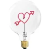 Ampoule Coeur Fleche Rouge / H 17 Cm-ELEMENTS LIGHTING Store