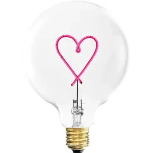 Ampoule Coeur Rouge/ H 17 Cm-ELEMENTS LIGHTING Best Sale