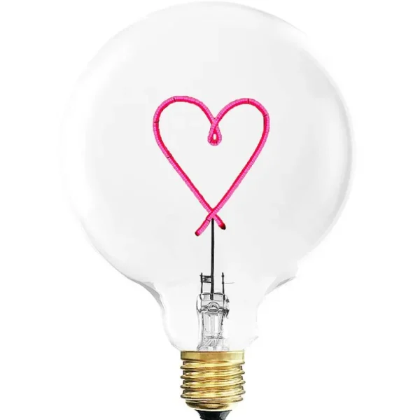 Ampoule Coeur Rouge/ H 17 Cm-ELEMENTS LIGHTING Best Sale