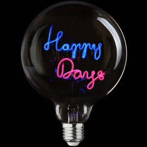 Ampoule Happy Days Pour Socle Portable / H 17 Cm-ELEMENTS LIGHTING Outlet