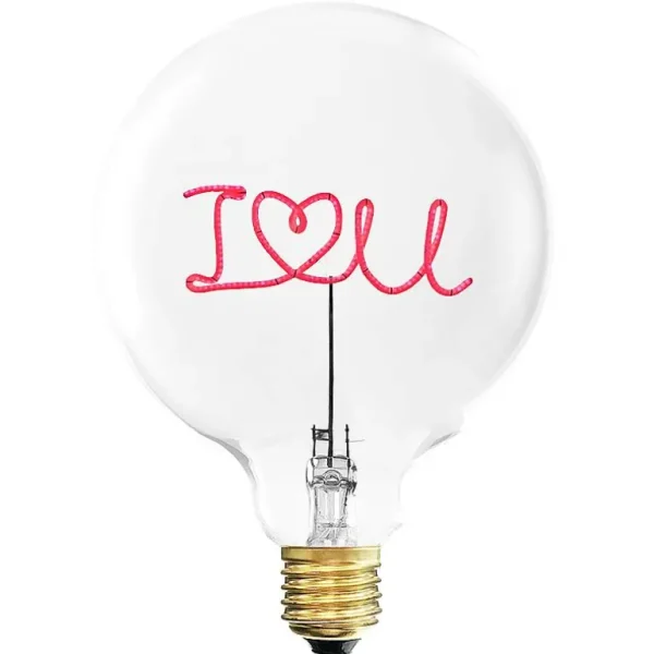 Ampoule I You Rouge / H 17 Cm-ELEMENTS LIGHTING Store