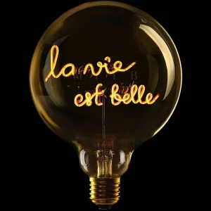 Ampoule La Vie Est Belle / H 17 Cm-ELEMENTS LIGHTING Fashion
