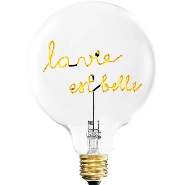 Ampoule La Vie Est Belle / H 17 Cm-ELEMENTS LIGHTING Fashion
