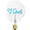 Ampoule Love Dad Bleu / H 17 Cm-ELEMENTS LIGHTING Cheap