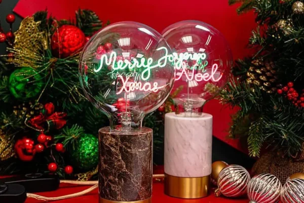 Ampoule Merry Xmas / H 17 Cm-ELEMENTS LIGHTING Cheap