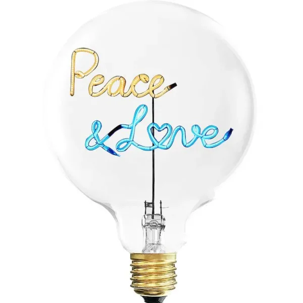 Ampoule Peace & Love / H 17 Cm-ELEMENTS LIGHTING Fashion