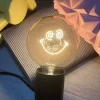 Ampoule Smiley Confused / H 17 Cm-ELEMENTS LIGHTING Best Sale