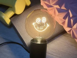 Ampoule Smiley Confused / H 17 Cm-ELEMENTS LIGHTING Best Sale