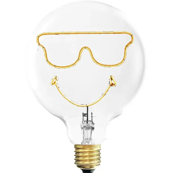 Ampoule Smiley Sunglasses / H 17 Cm-ELEMENTS LIGHTING Cheap