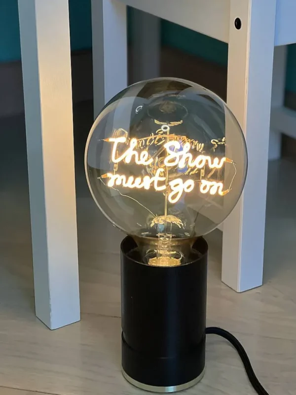 Ampoule The Show Must Go On / H 17 Cm-ELEMENTS LIGHTING Clearance