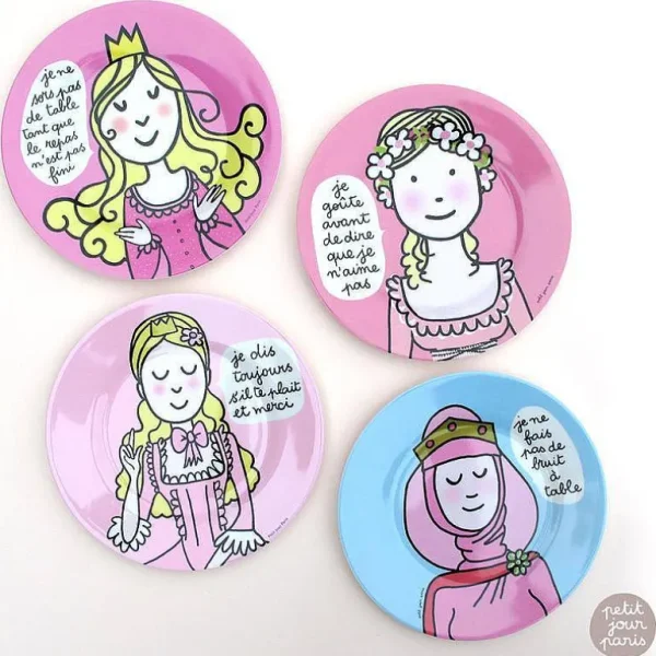Assiette A Dessert Princesse - Coudes-PETIT JOUR Best Sale