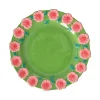 Assiette Ceramique Fleurs 2 Tailles - Vert Sauge-RICE Best