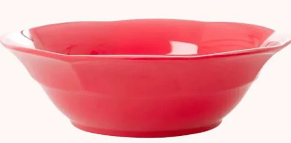 Assiette Creuse Melamine - Red Lipstick-RICE Cheap