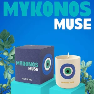 Bougie Travel From Home - Mykonos Muse-ASSOULINE Fashion