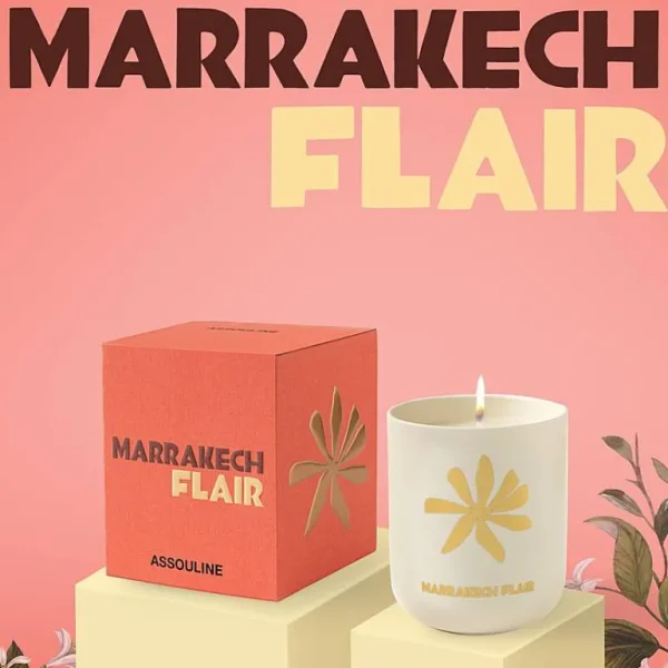 Bougie Travel From Home - Marrakech Flair-ASSOULINE Sale