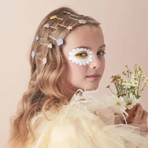 6 Barrettes Email Cheveux Rainbow-MERI MERI Online