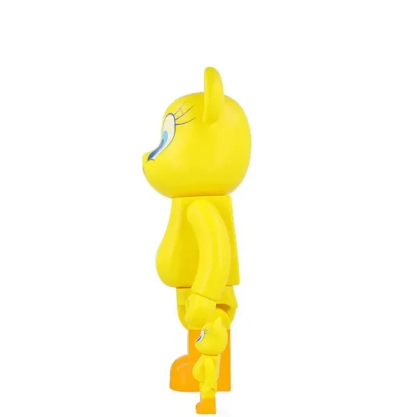 Bearbrick 400%+100% Looney Tunes Tweety - H 28Cm + 7 Cm-ARTOYZ New