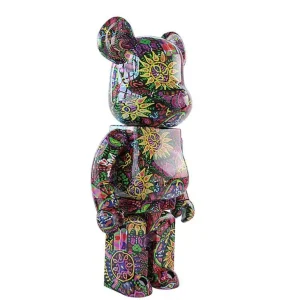 Bearbrick 1000% Psychedelic Paisley-ARTOYZ Shop