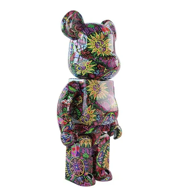 Bearbrick 1000% Psychedelic Paisley-ARTOYZ Shop