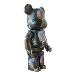 Bearbrick 1000% Vermeer - Girl With The Pearl Earring-ARTOYZ Outlet