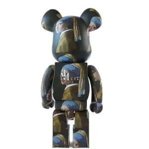 Bearbrick 1000% Vermeer - Girl With The Pearl Earring-ARTOYZ Outlet