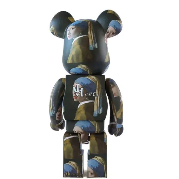 Bearbrick 1000% Vermeer - Girl With The Pearl Earring-ARTOYZ Outlet