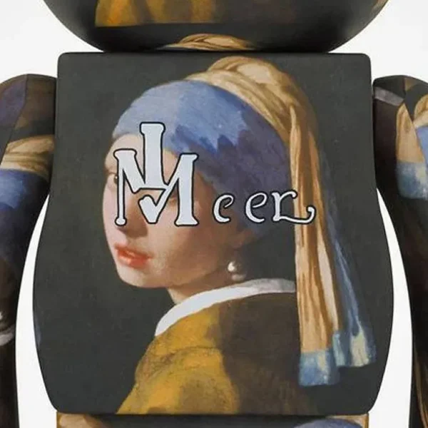Bearbrick 1000% Vermeer - Girl With The Pearl Earring-ARTOYZ Outlet