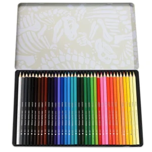 Boite 36 Crayons De Couleurs - Prehistoric Land-REX Cheap