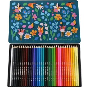 Boite 36 Crayons De Couleurs - Fairies-REX Cheap