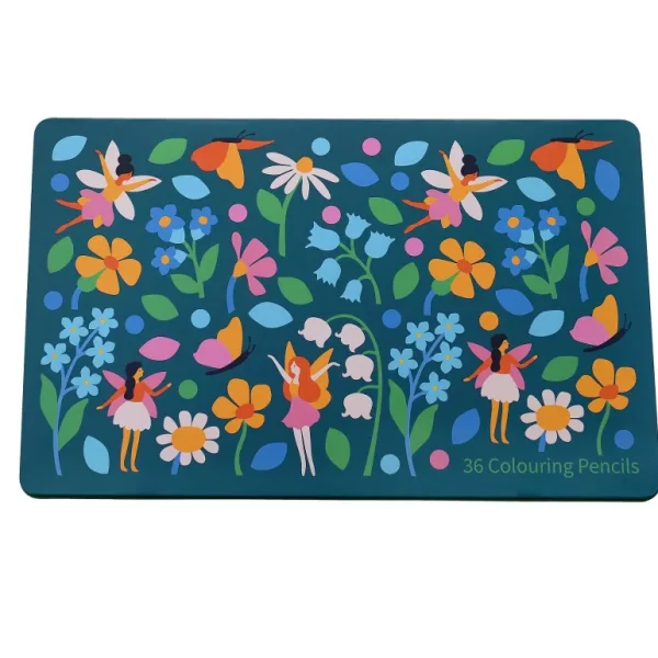 Boite 36 Crayons De Couleurs - Fairies-REX Cheap