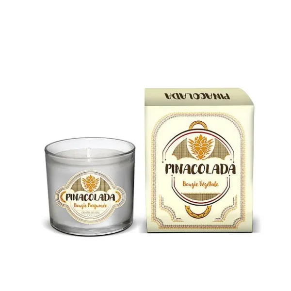 Bougie Pinacolada 180G-Odyssée des sens New