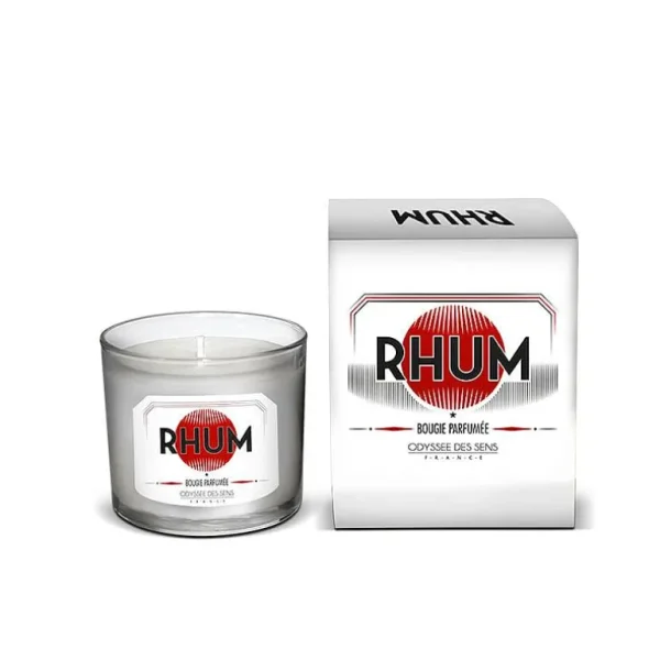 Bougie Rhum Ambre 180G-Odyssée des sens Outlet
